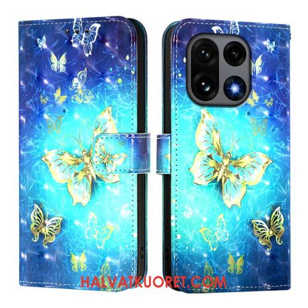 Kotelot Oneplus 15 Kultaiset Perhoset