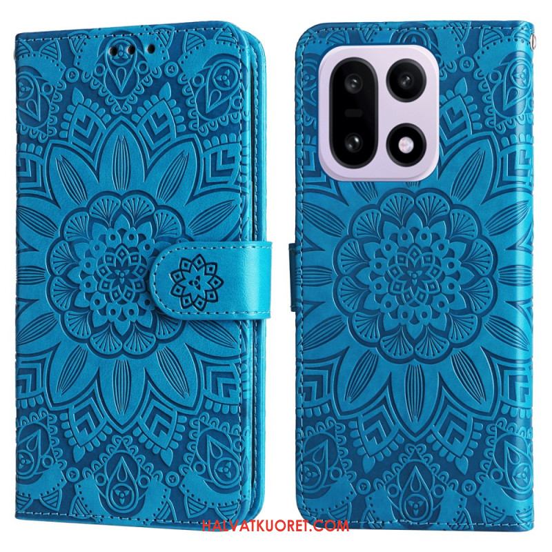 Kotelot Oneplus 15 Puhelinkuoret Auringonkukkakuvio