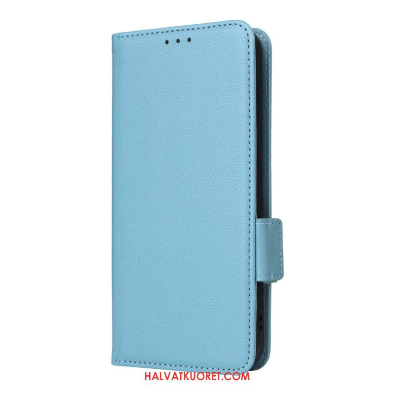 Kotelot Oneplus 15r Puhelinkuoret Litsikuvioinen Tekonahka Hihnalla