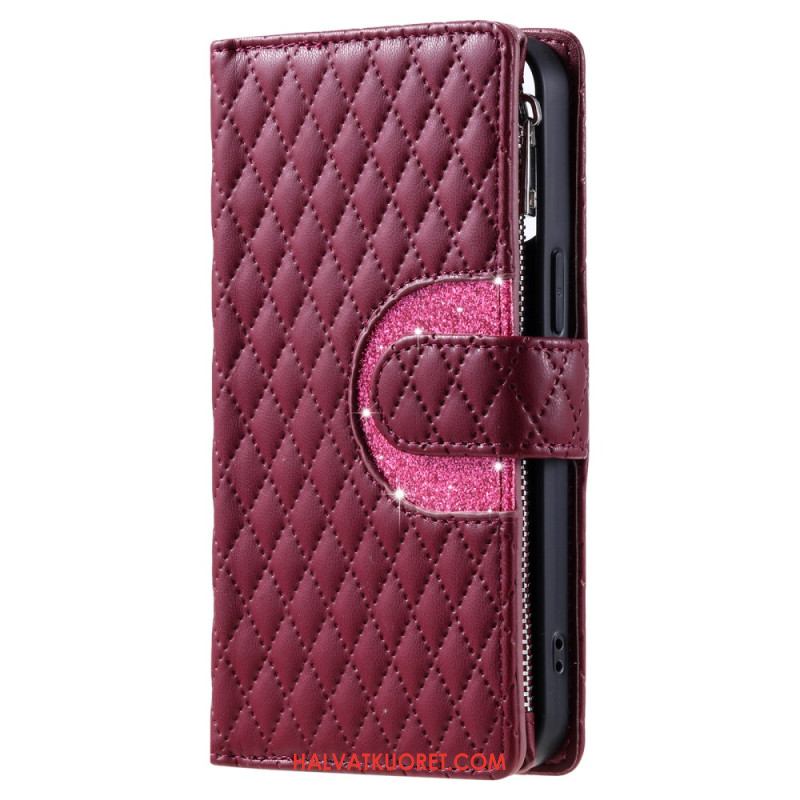 Kotelot Oneplus 15r Tikattu Paljettilompakko Suojakuori