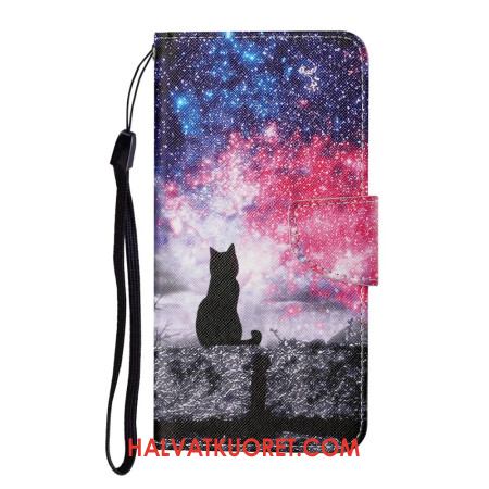 Kotelot Samsung Galaxy A16 5g Galaktinen Kissan Kuvio