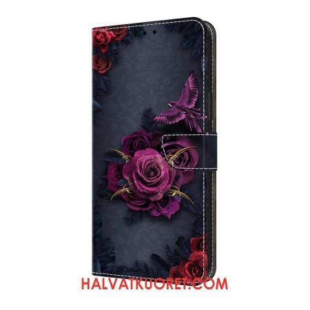 Kotelot Samsung Galaxy A17 4g / 5g Puhelinkuoret Violetit Kukat