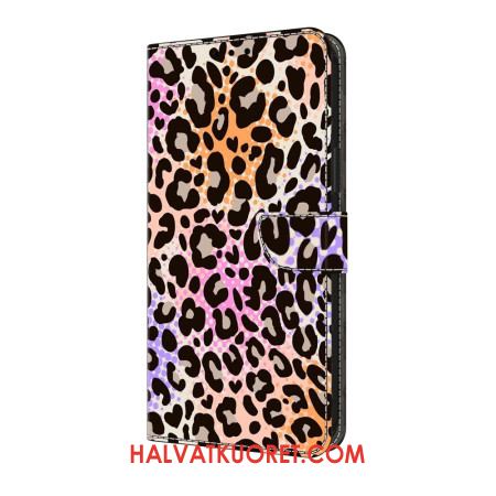 Kotelot Samsung Galaxy A17 4g / 5g Puhelinkuoret Värikäs Leopardikuvio