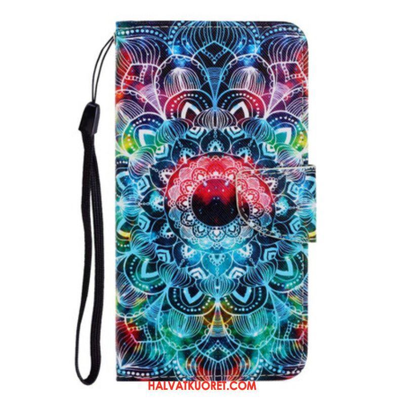 Kotelot Samsung Galaxy S20 Plus / S20 Plus 5G Suojaketju Kuori Näyttävä Strappy Mandala