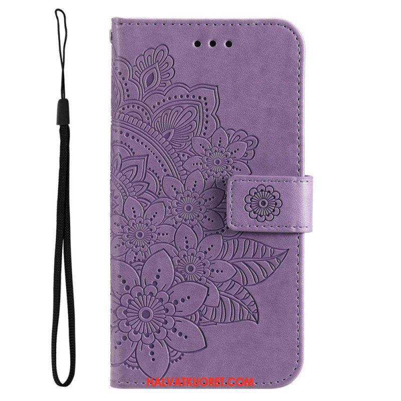 Kotelot Samsung Galaxy S23 Plus 5G Suojaketju Kuori Strappy Mandala