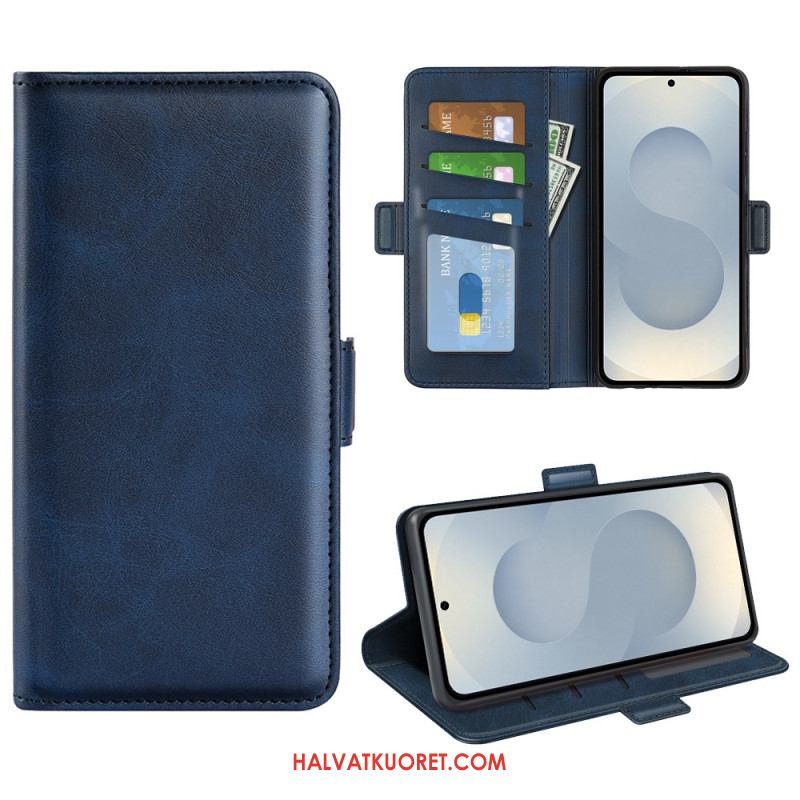 Kotelot Samsung Galaxy S25 5g Edge Kaksinkertainen Magneettilukko Suojakuori