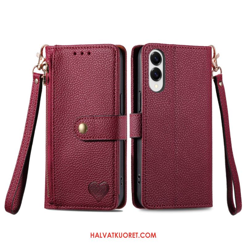 Kotelot Samsung Galaxy S25 5g Edge Rfid-sydänkuvio