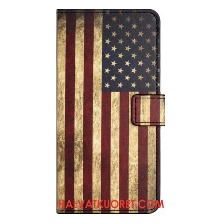 Kotelot Samsung Galaxy S25 Fe Vintage-amerikan Lippu Suojakuori
