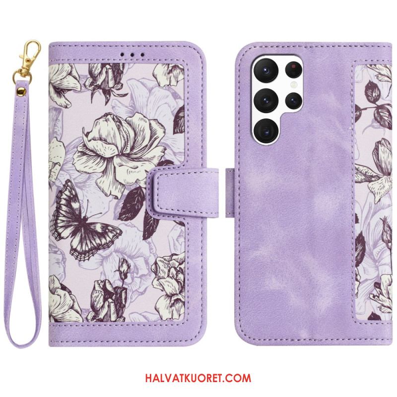 Kotelot Samsung Galaxy S25 Ultra 5g Kukallinen Lompakko