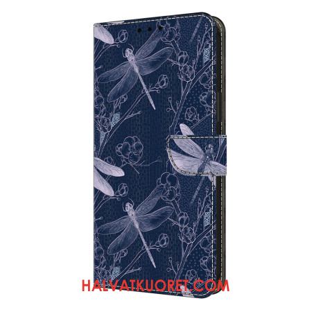 Kotelot Samsung Galaxy S26 Plus Puhelinkuoret Sudenkorentoja Sinisellä Pohjalla