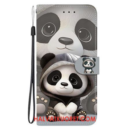 Kotelot Sony Xperia 10 Vii Söpö Panda Suojakuori