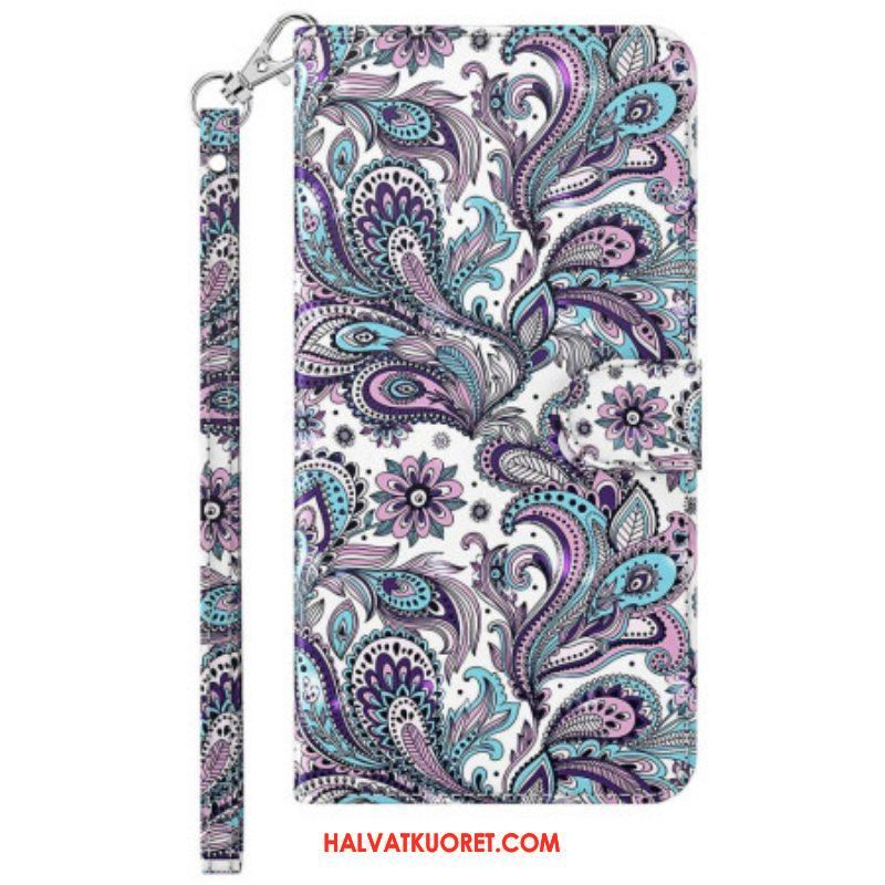 Kotelot Sony Xperia 5 IV Suojaketju Kuori Strappy Paisley -kuvio