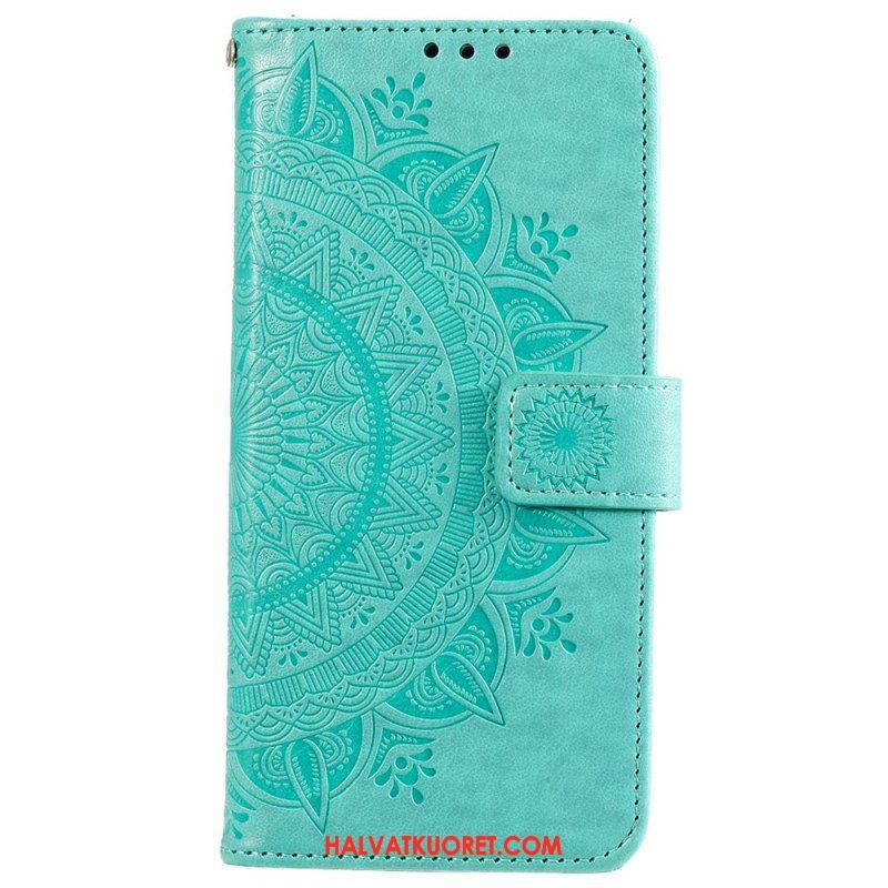 Kotelot Xiaomi 12 Pro Suojaketju Kuori Strappy Sun Mandala