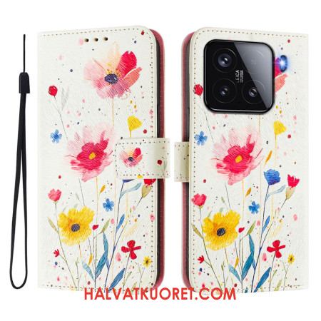 Kotelot Xiaomi 15 Puhelinkuoret Kukkaisaihe