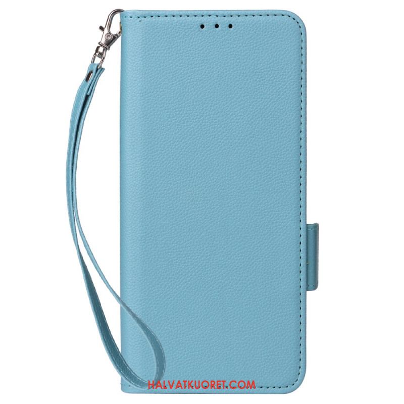 Kotelot Xiaomi 15t Keinonahkaa Hihnalla