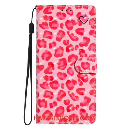 Kotelot Xiaomi 15t Vaaleanpunainen Leopardikuvio