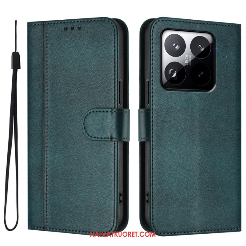 Kotelot Xiaomi 15t Vintage-lompakko