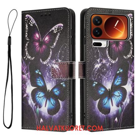 Kotelot Xiaomi 17 Pro Max Kaksi Perhosta Suojakuori