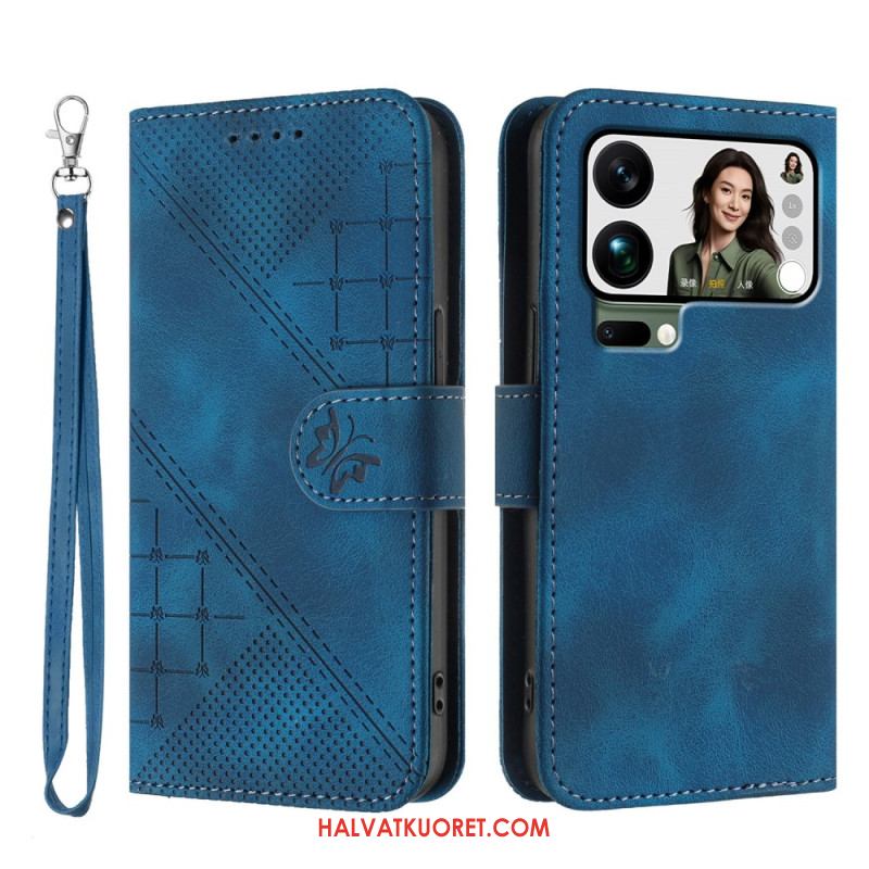 Kotelot Xiaomi 17 Pro Max Perhos- Ja Geometrinen Kuvio