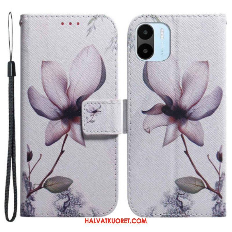 Kotelot Xiaomi Redmi A1 Flower Dusty Pink