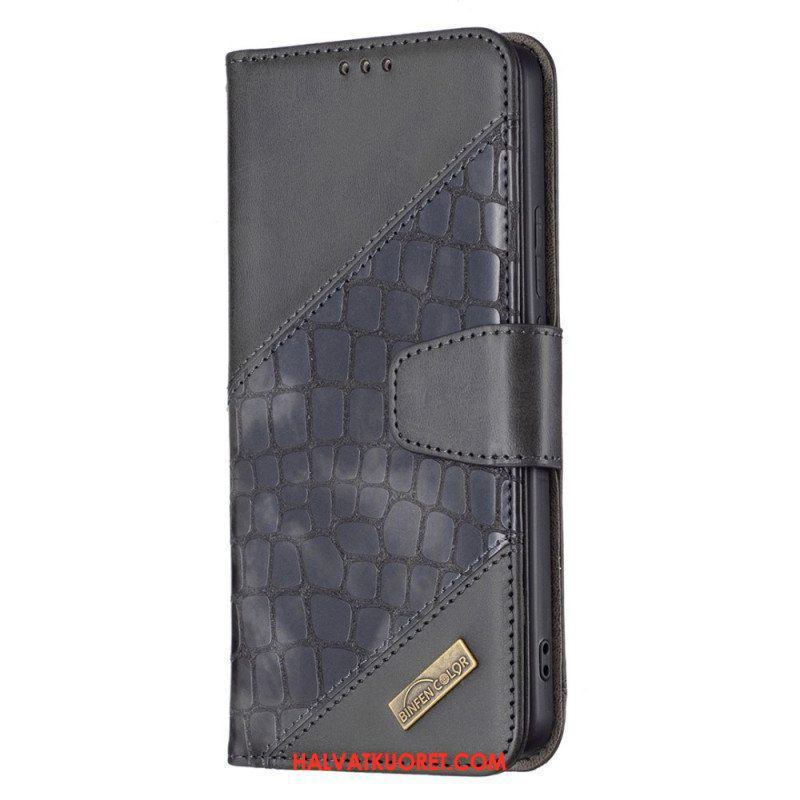 Kotelot Xiaomi Redmi Note 11 Pro Plus 5G Binfen Color Crocodile Skin Style