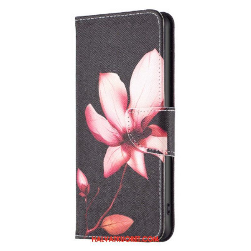 Kotelot Xiaomi Redmi Note 12 5G Vaaleanpunainen Kukka