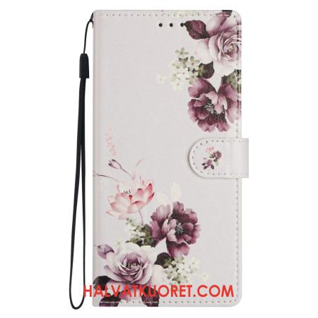 Kotelot Xiaomi Redmi Note 14 4g Violetteja Kukkia Suojakuori