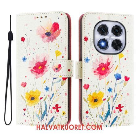 Kotelot Xiaomi Redmi Note 14 Pro Plus 5g Puhelinkuoret Kasvistokuvio