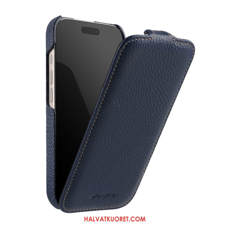 Kotelot iPhone 17 Pro Magsafe-yhteensopiva Premium Vertical Flip Cover -suojakuoren Kanssa