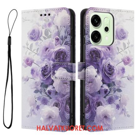 Kuoret Oppo Reno 14 Pro 5g Violetit Ruusut