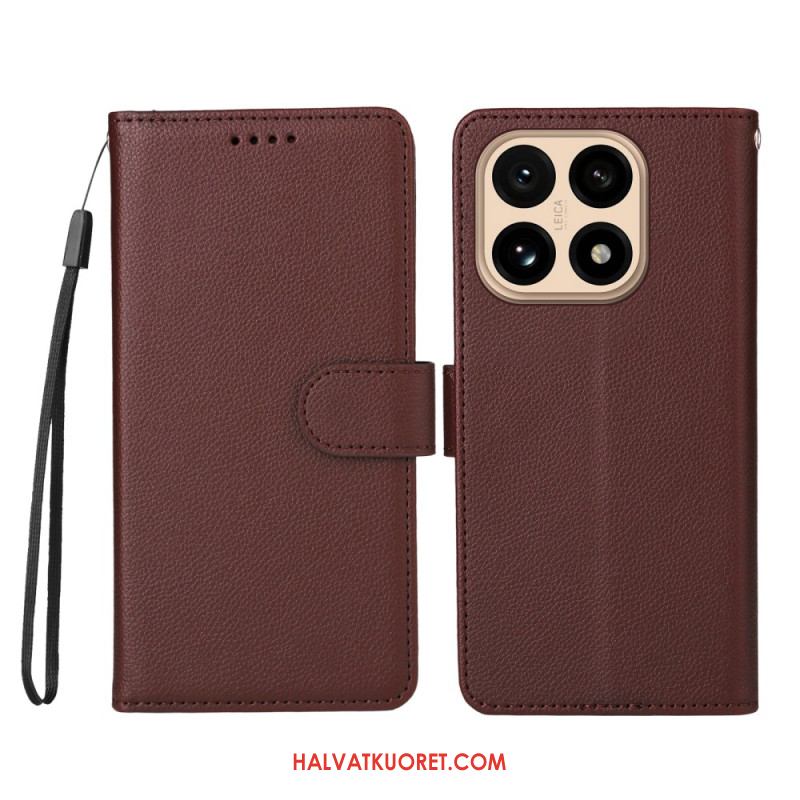 Kuoret Xiaomi 15t Teksturoitu Tekonahka