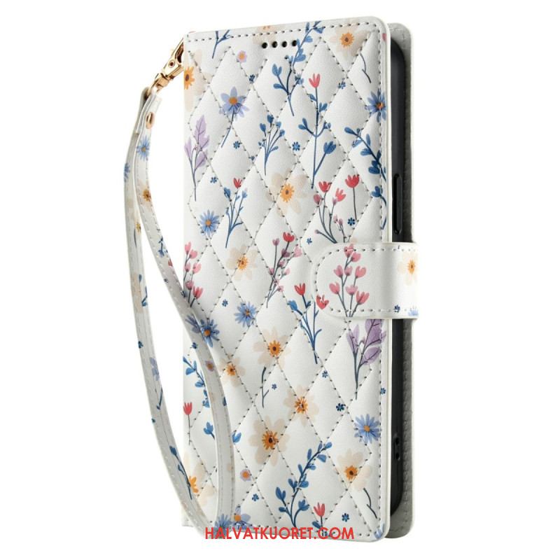 Kuoret Xiaomi Redmi Note 15 5g Kukkakuvioinen Hihna