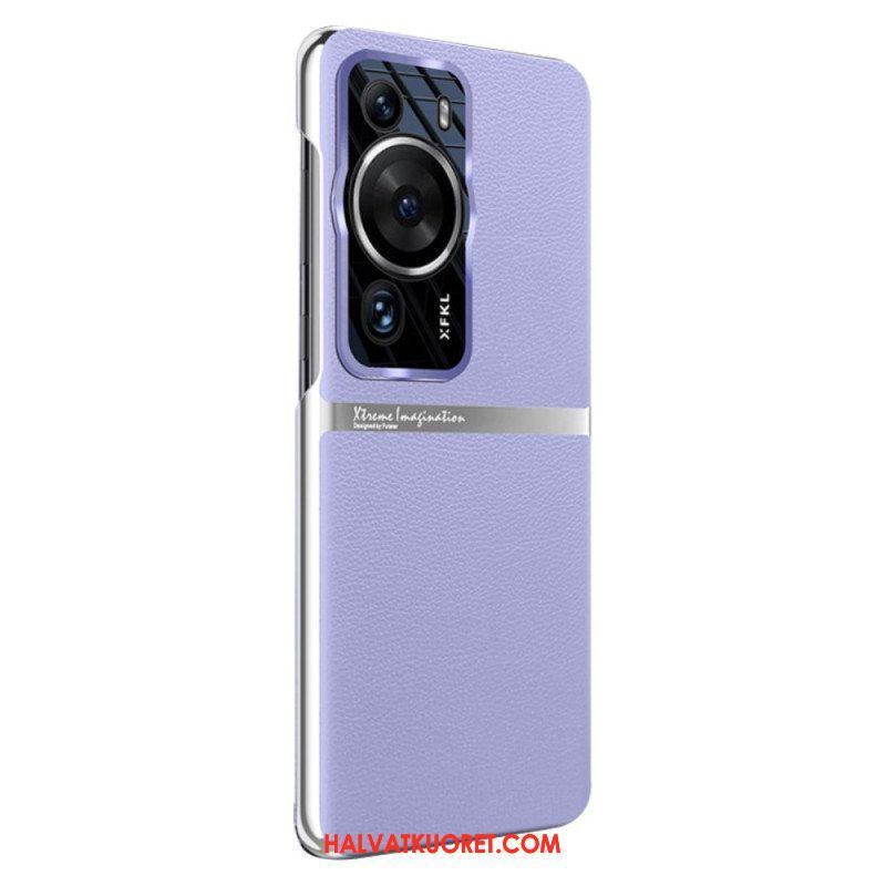 Kuori Huawei P60 Pro Keinonahkaa