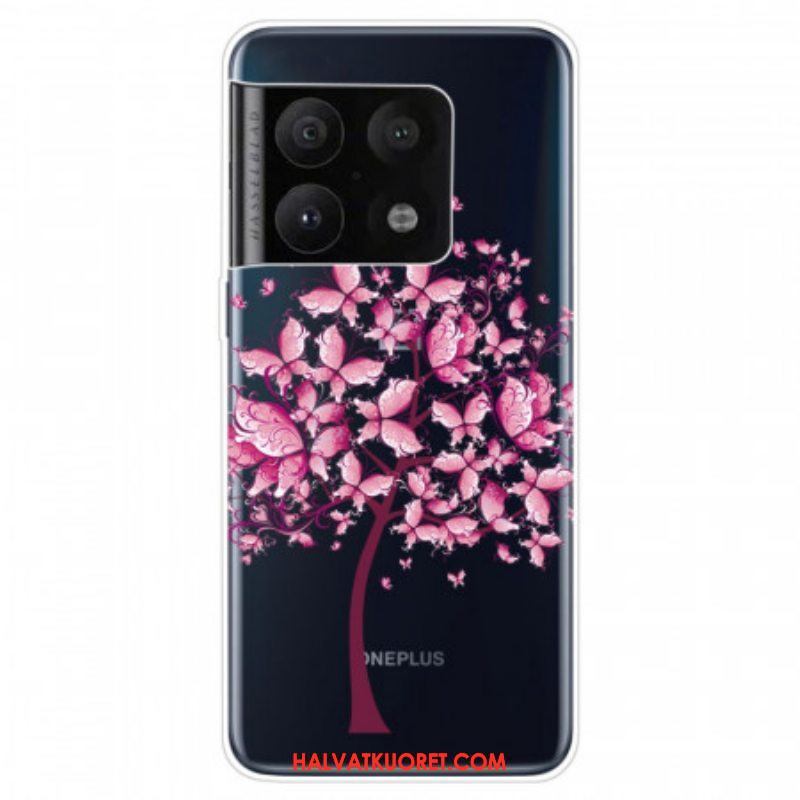 Kuori OnePlus 10 Pro 5G Pinkki Puun Latva