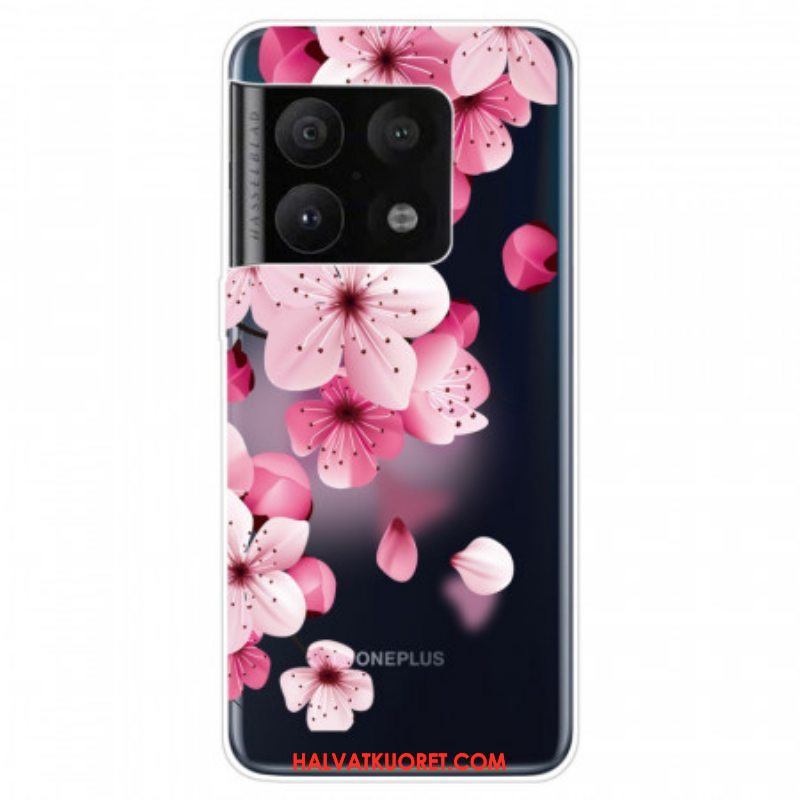 Kuori OnePlus 10 Pro 5G Puhdas Vaaleanpunainen Kukka