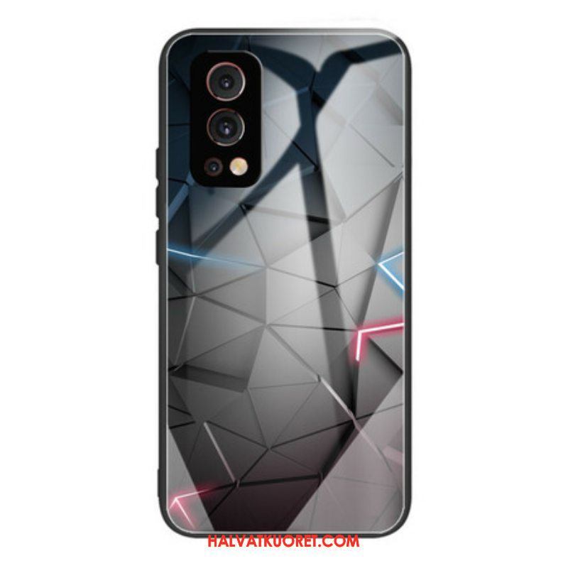 Kuori OnePlus Nord 2 5G Karkaistu Lasi Geometria