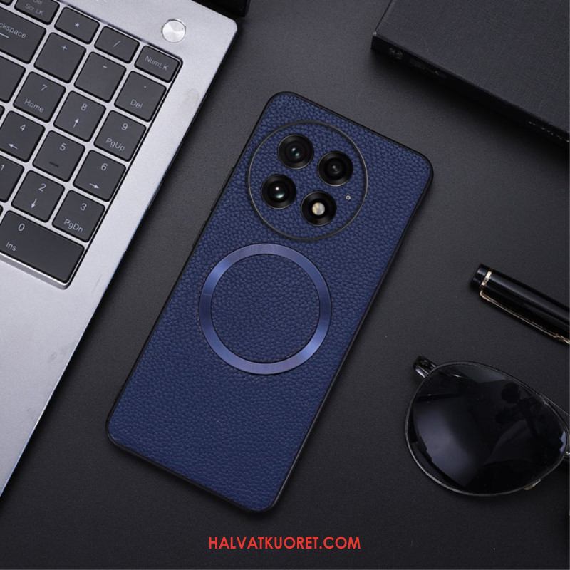 Kuori Oneplus 13 Teksturoitu Keinonahka Yhteensopiva Magsafen Kanssa