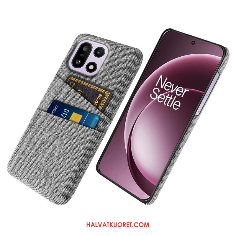 Kuori Oneplus 15 Kangaskorttikotelo