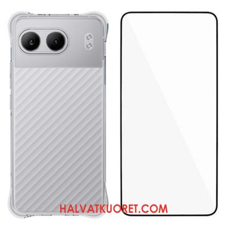 Kuori Oneplus Nord 4 Vahvistettu Kirkas Karkaistulla Lasisella Näytönsuojalla