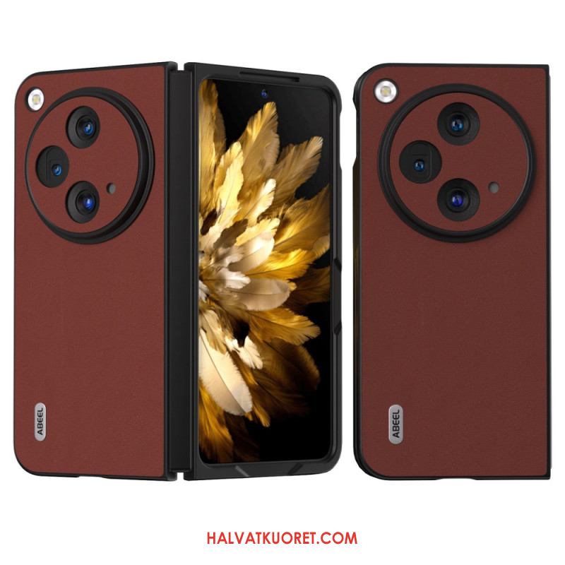 Kuori Oneplus Open Aitoa Abeel-nahkaa Suojakuori