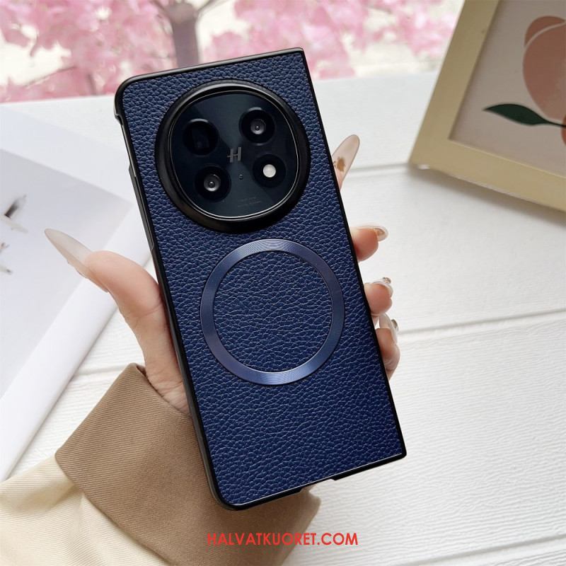 Kuori Oppo Find N5 Magsafe-yhteensopiva Keinonahka Suojakuori