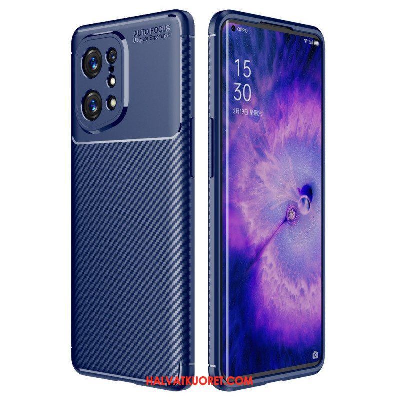 Kuori Oppo Find X5 Hiilikuituletku