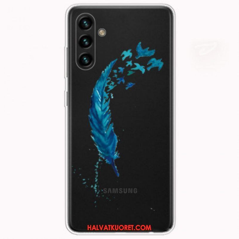 Kuori Samsung Galaxy A13 5G / A04s Kaunis Höyhen