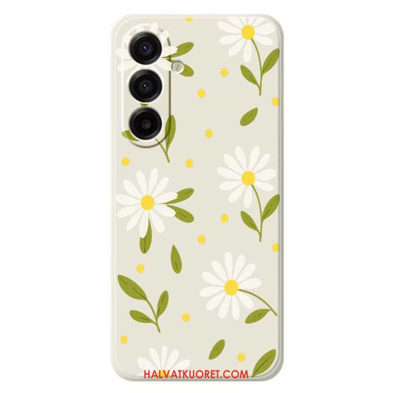 Kuori Samsung Galaxy A17 4g / 5g Valkoiset Kukat