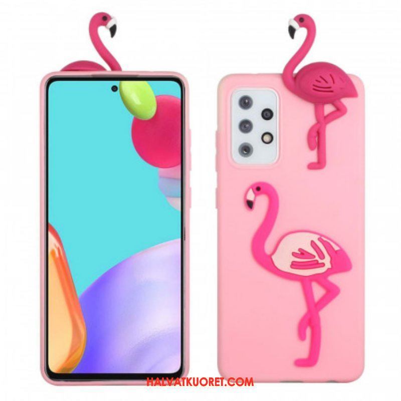 Kuori Samsung Galaxy A53 5G 3d Flamingo