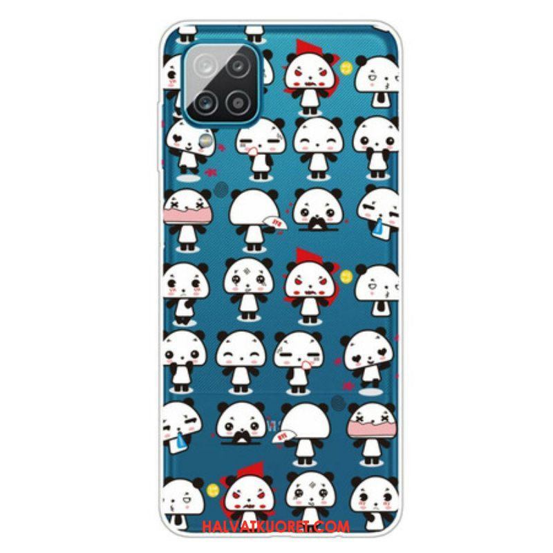 Kuori Samsung Galaxy M12 / A12 Saumaton Hauska Panda