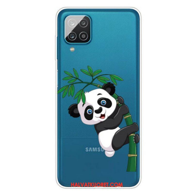 Kuori Samsung Galaxy M12 / A12 Saumaton Panda Bambulla