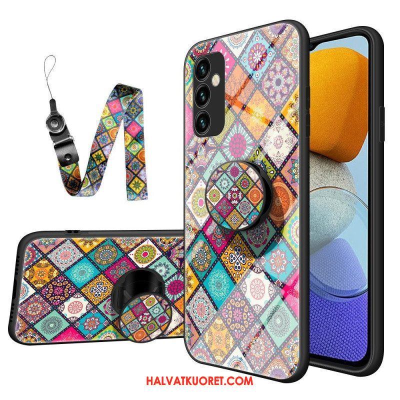 Kuori Samsung Galaxy M23 5G Patchwork Magneettipidike