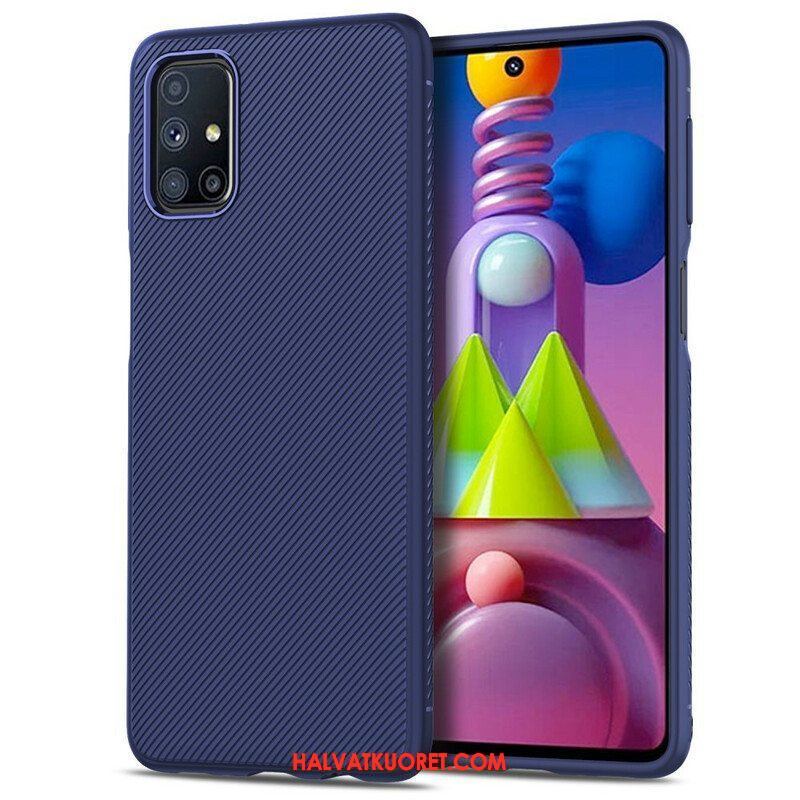 Kuori Samsung Galaxy M51 Jazz-sarja Twill