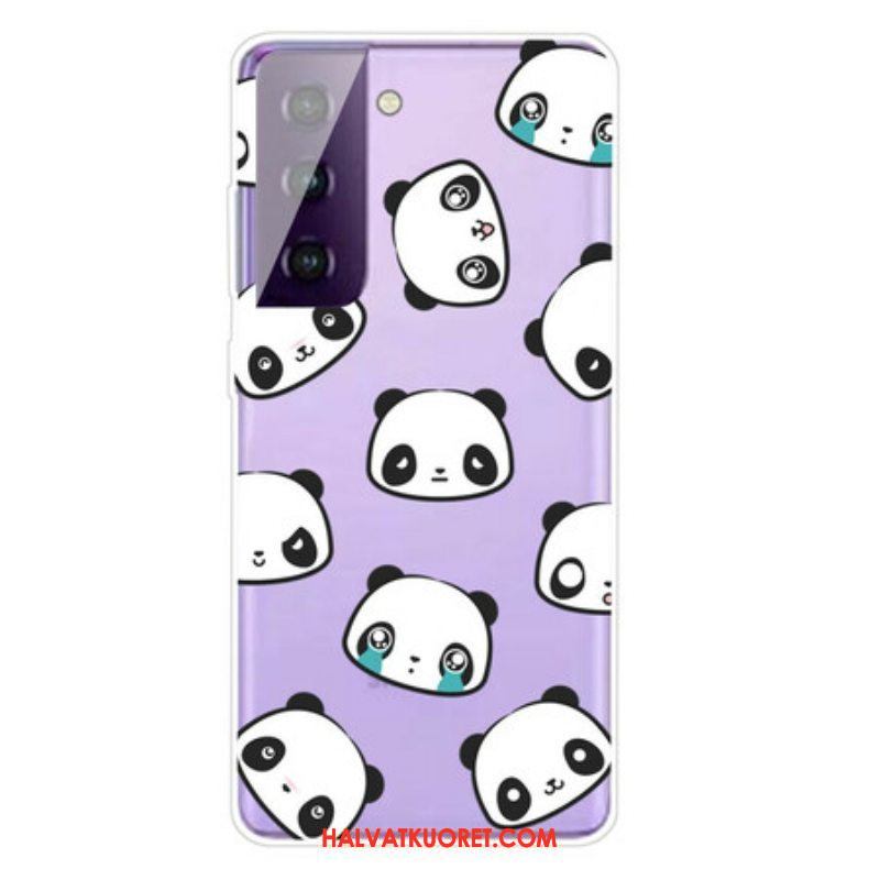 Kuori Samsung Galaxy S21 Plus 5G Saumaton Tunteellinen Panda